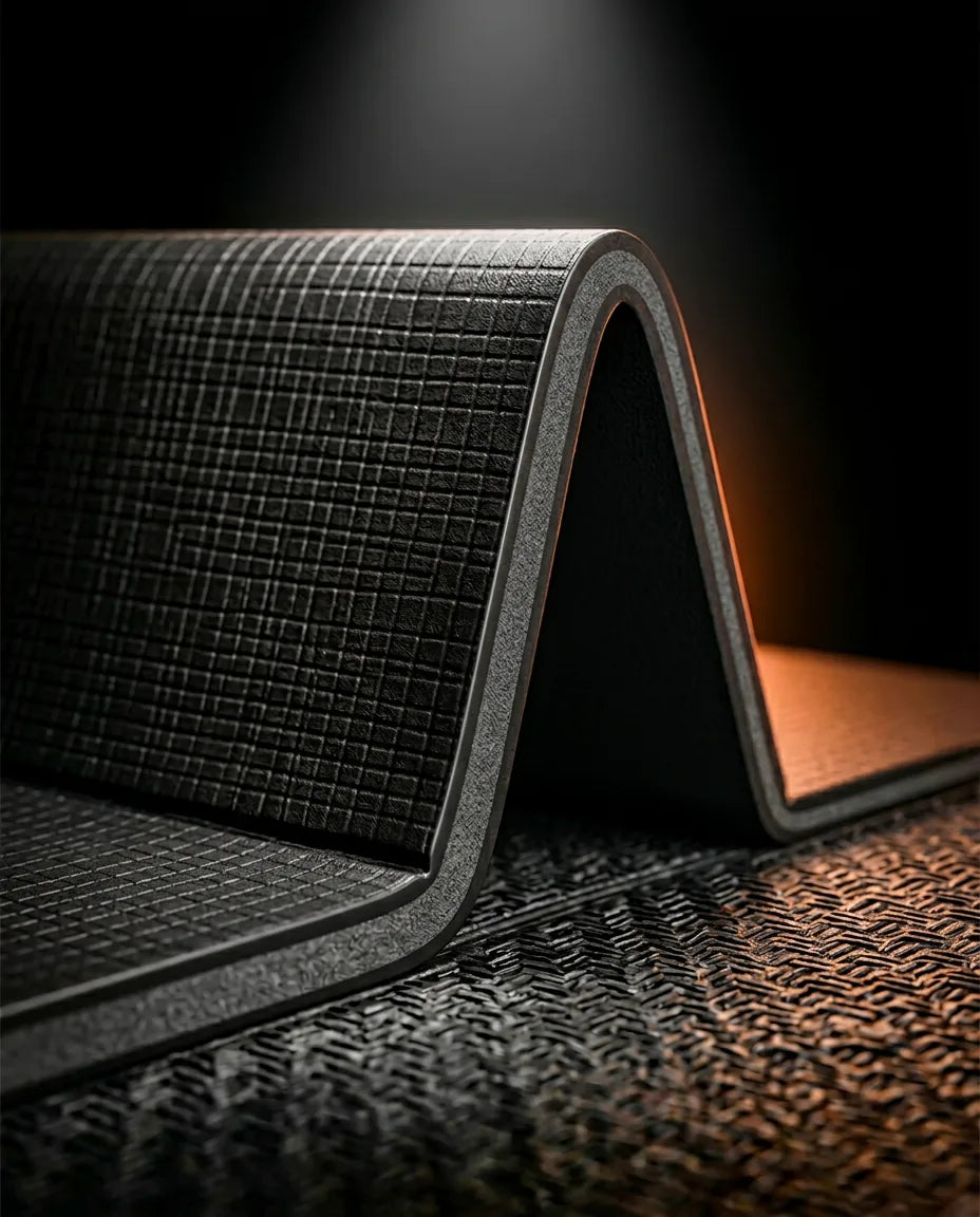 Reise-Yogamatte faltbar – rutschfeste TPE-Matte für Hotel, Park und unterwegs – Produktbild 5