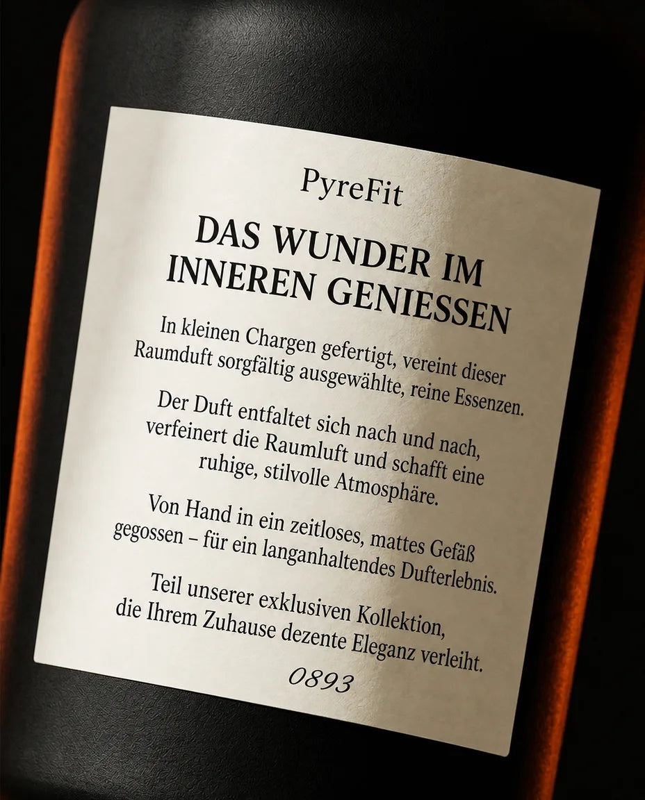 Duftstäbchen-Set mit Glasgefäss – flammenloser Raumduft für viele Wochen – Produktbild 5