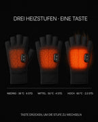 Beheizbare Handschuhe fingerlos – einstellbare Wärme per USB-C für kalte Tage – Produktbild 9