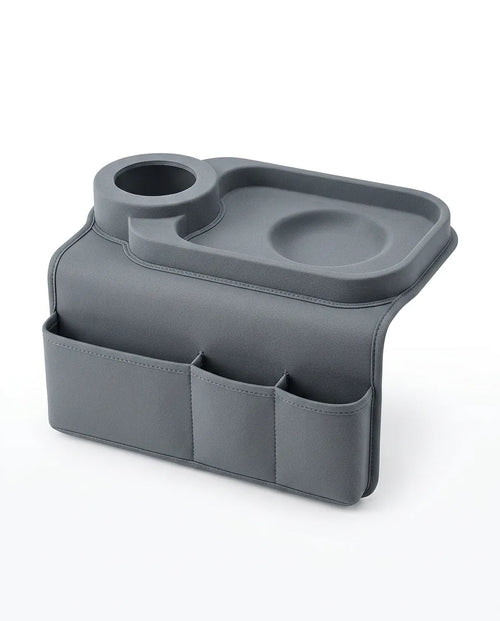 Sofa-Organizer für die Armlehne – mit Getränkehalter und Fächern für Fernbedienung