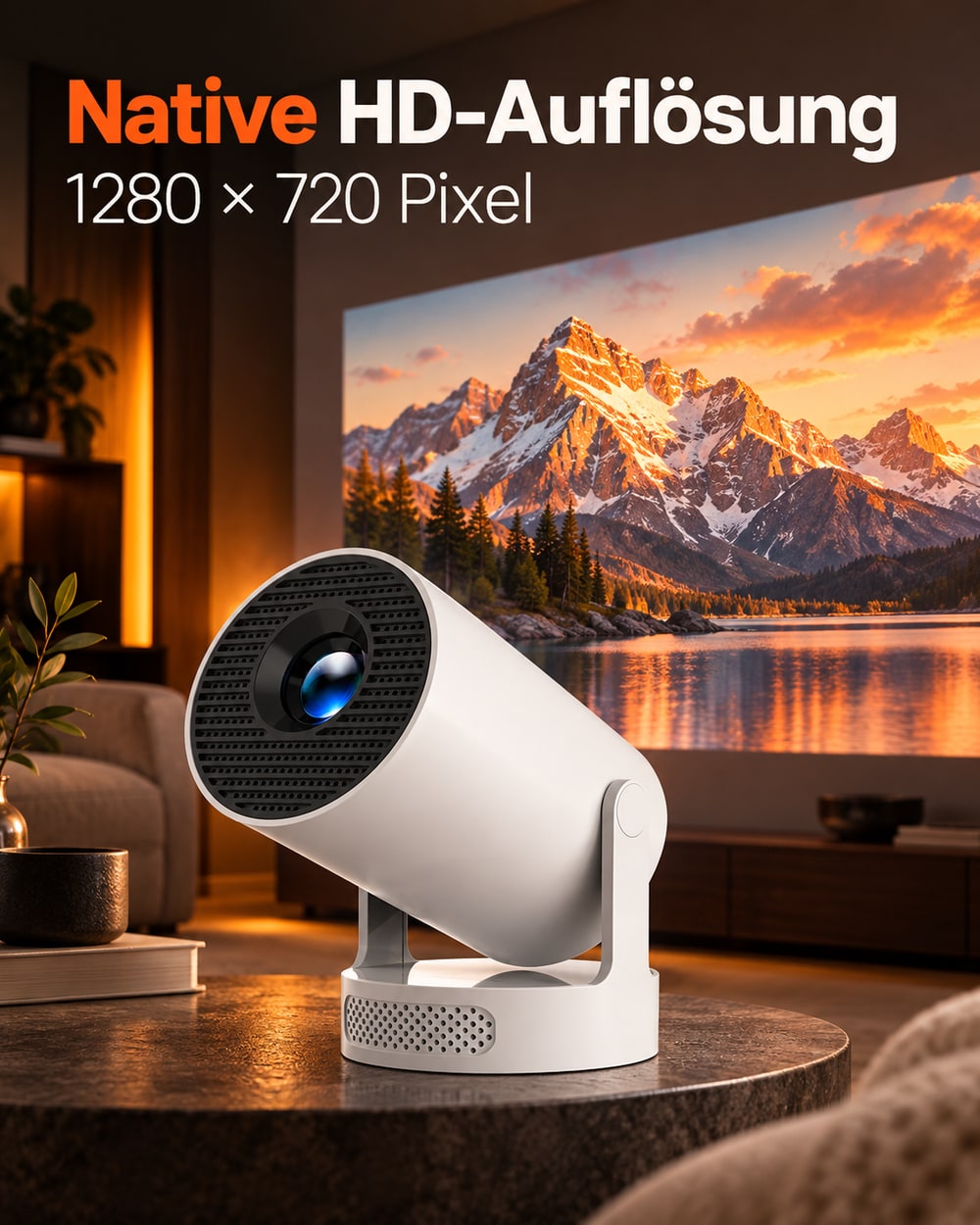 Mini-Beamer – Native HD-Auflösung