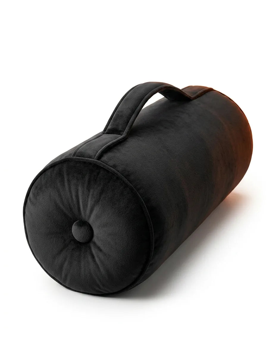 Yoga-Bolster aus Samt – feste Stütze für Meditation und Regeneration – Produktbild 10