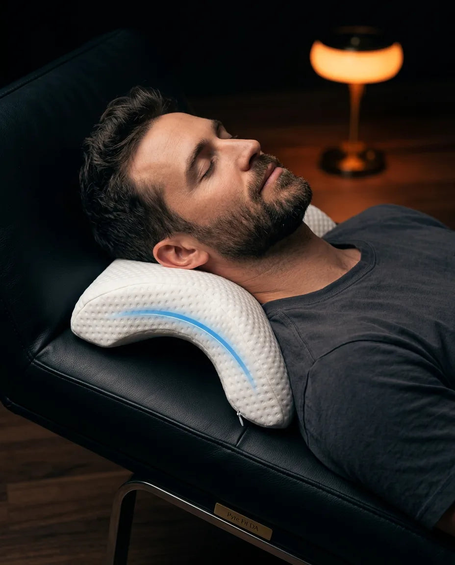 Seitenschläferkissen in U-Form – Ganzkörperkissen für Kopf, Rücken, Hüfte und Knie – Produktbild 10