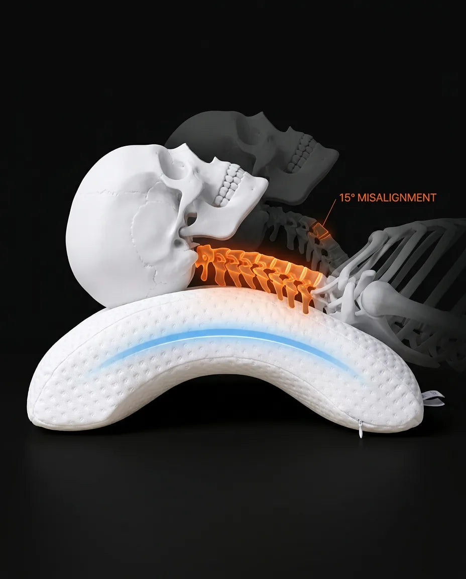 Seitenschläferkissen in U-Form – Ganzkörperkissen für Kopf, Rücken, Hüfte und Knie – Produktbild 11