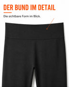 Schwarze Leggings mit Fleece-Innenseite – Produktansicht 4