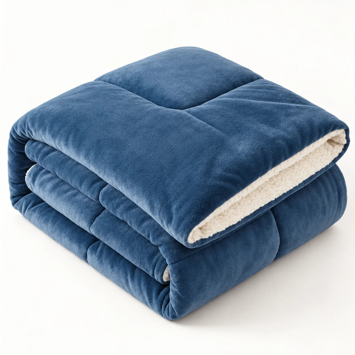 Wendbare Fleece-Kuscheldecke