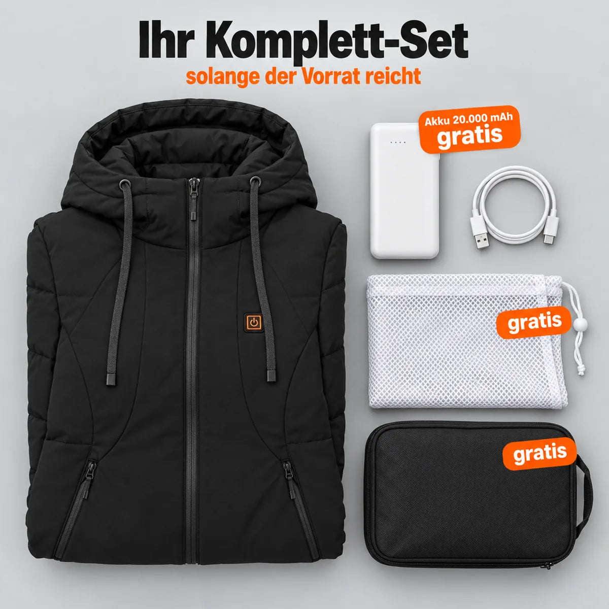 PyreFit Alpina – Beheizbare Damenjacke