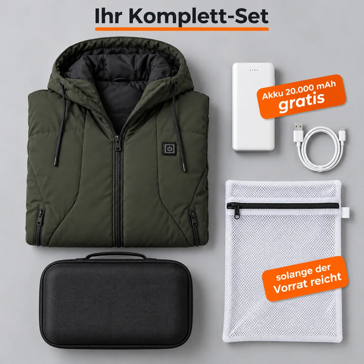 PyreFit Apexia – Beheizbare Herrenjacke