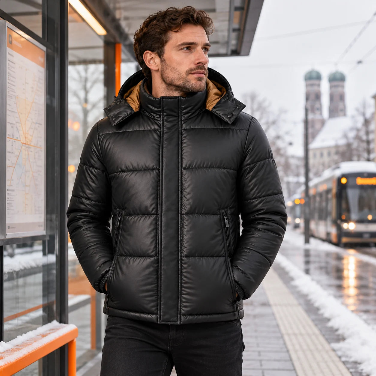 PyreFit Norvia – Beheizbare Steppjacke für Herren