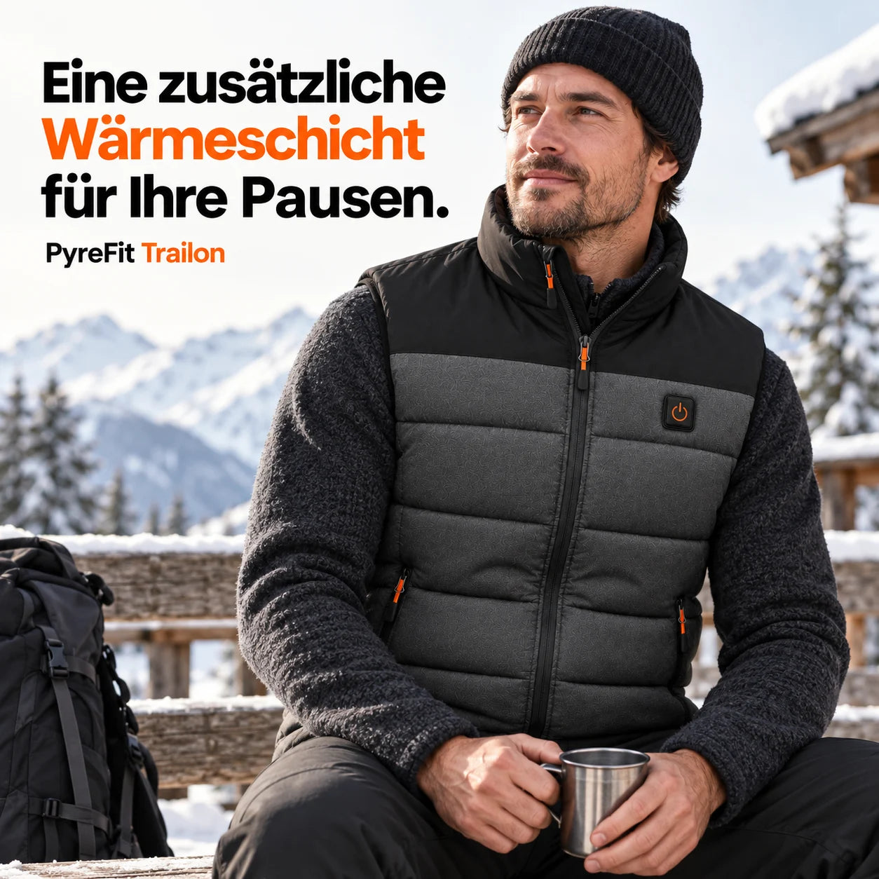PyreFit Trailon – Beheizbare Unisex-Weste