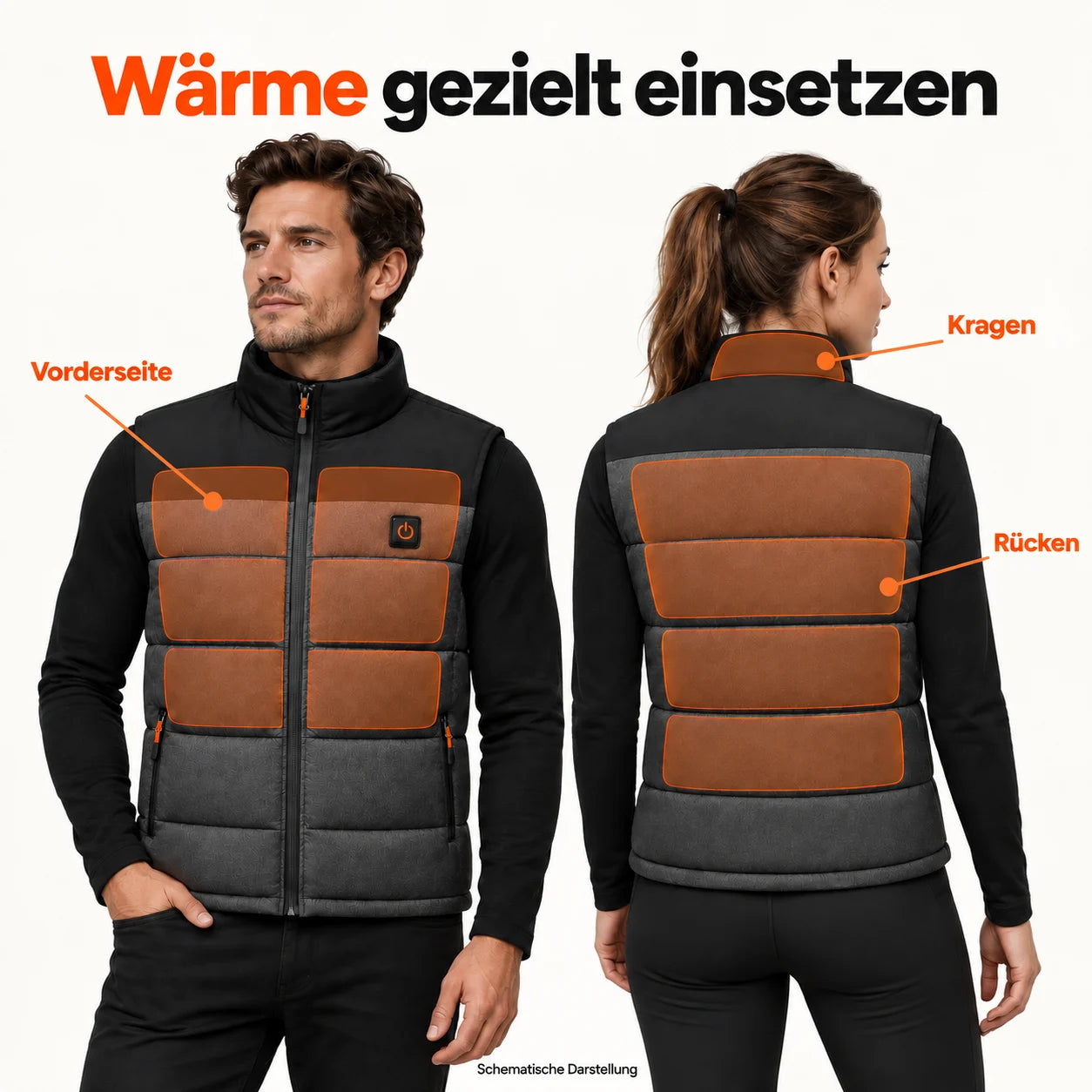 PyreFit Trailon – Beheizbare Unisex-Weste