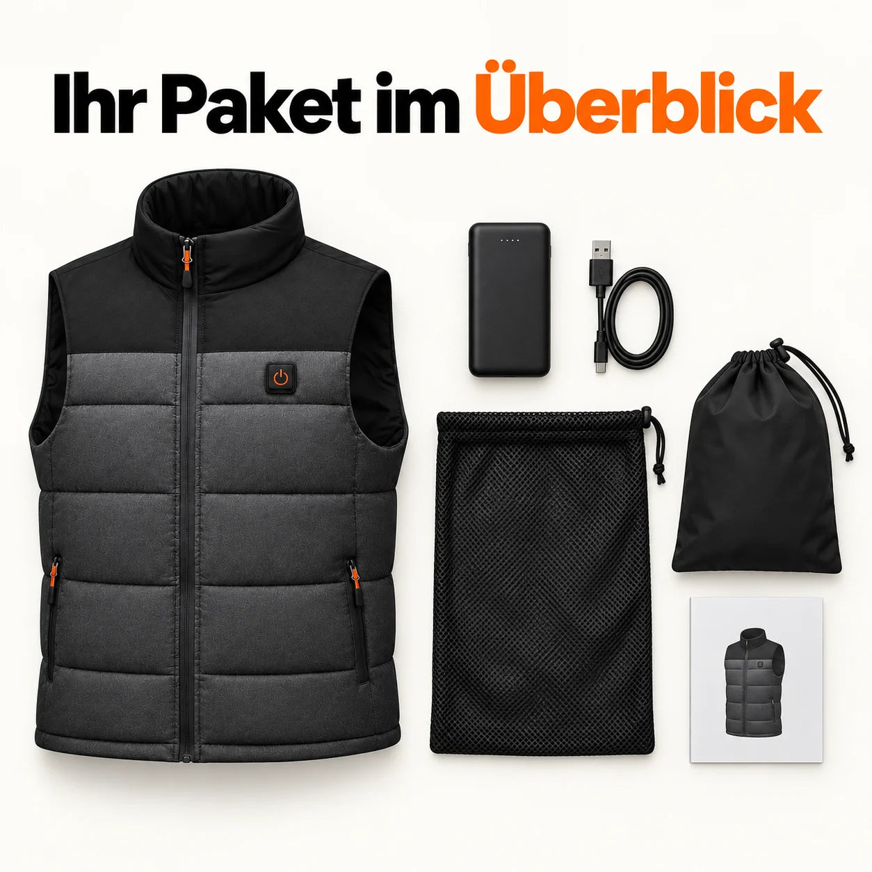 PyreFit Trailon – Beheizbare Unisex-Weste