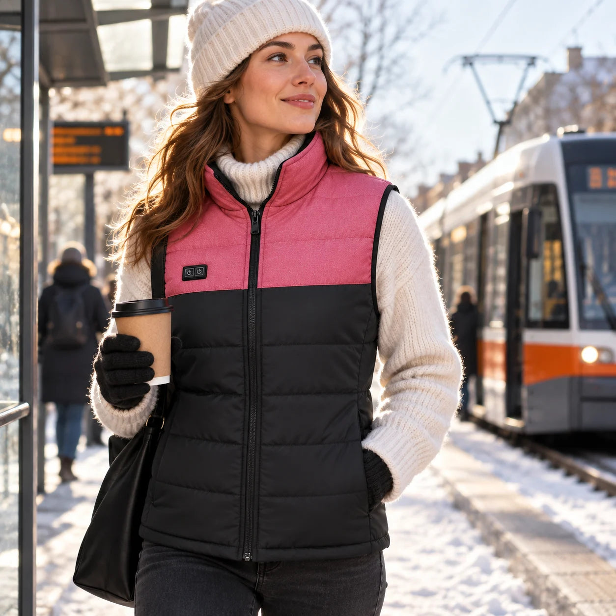 PyreFit Rundor – Beheizbare Unisex-Steppweste