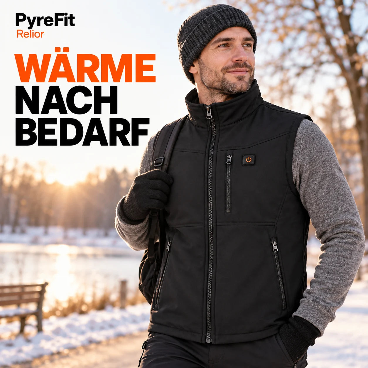 PyreFit Relior – Beheizbare Outdoor-Weste