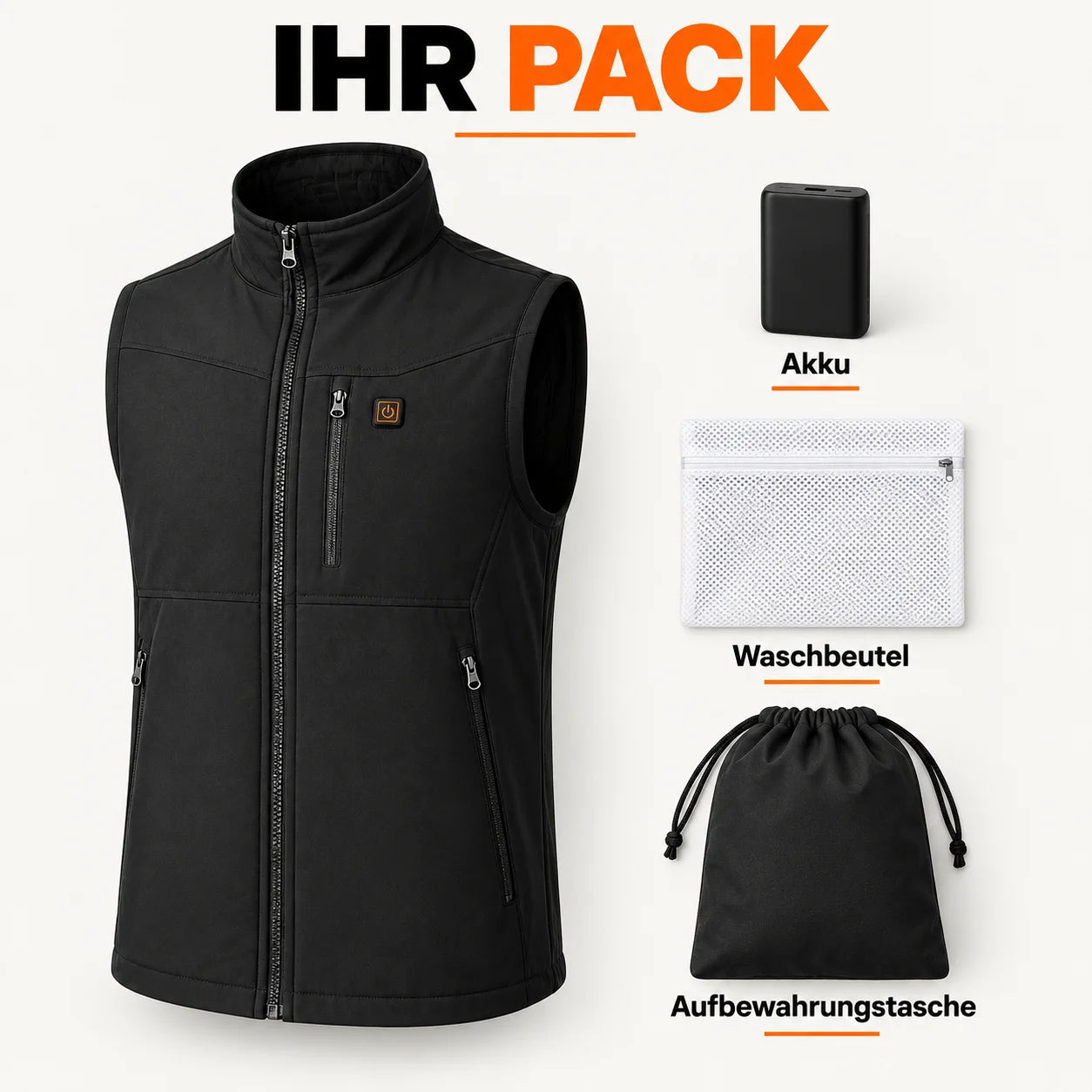 PyreFit Relior – Beheizbare Outdoor-Weste