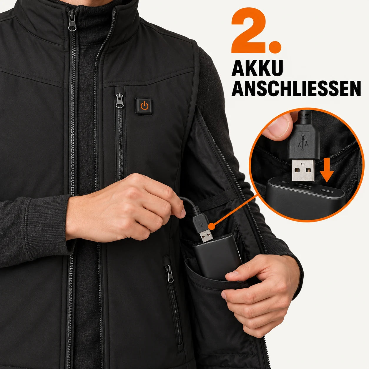 PyreFit Relior – Beheizbare Outdoor-Weste