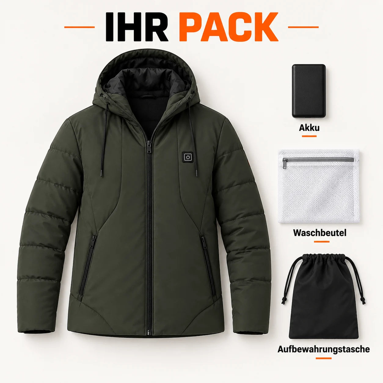 PyreFit Apexia – Beheizbare Herrenjacke