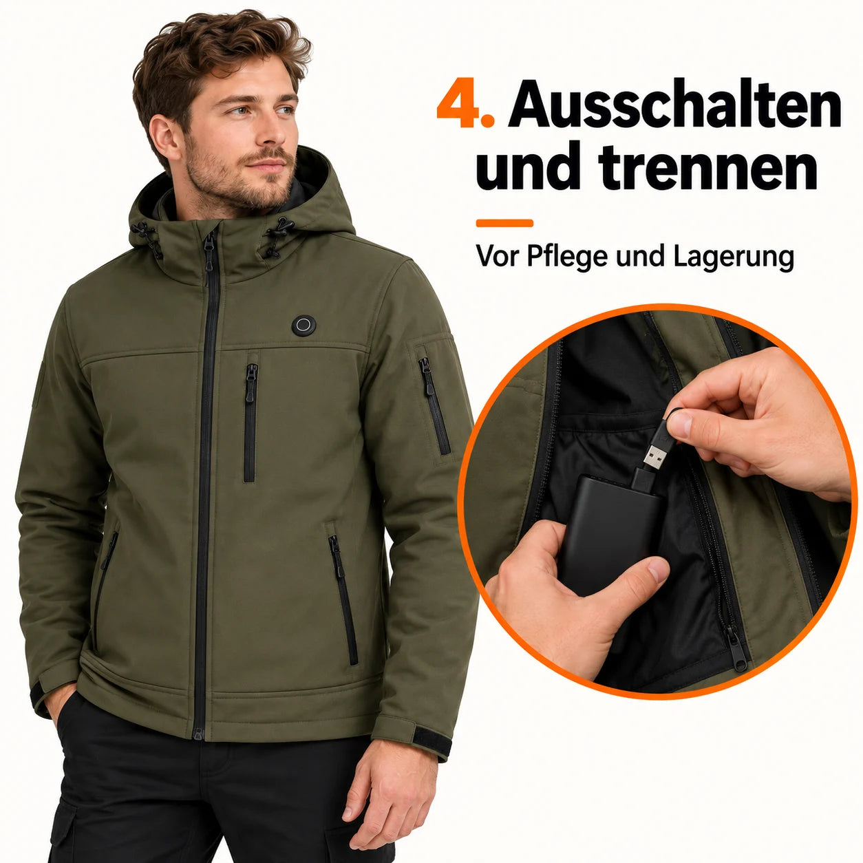 PyreFit Novera – Beheizbare Softshelljacke