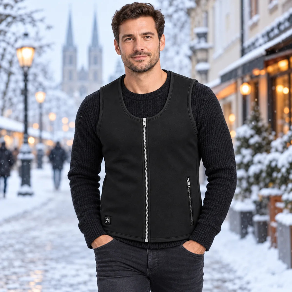 PyreFit Duvaro – Dünne beheizbare Unisex-Weste