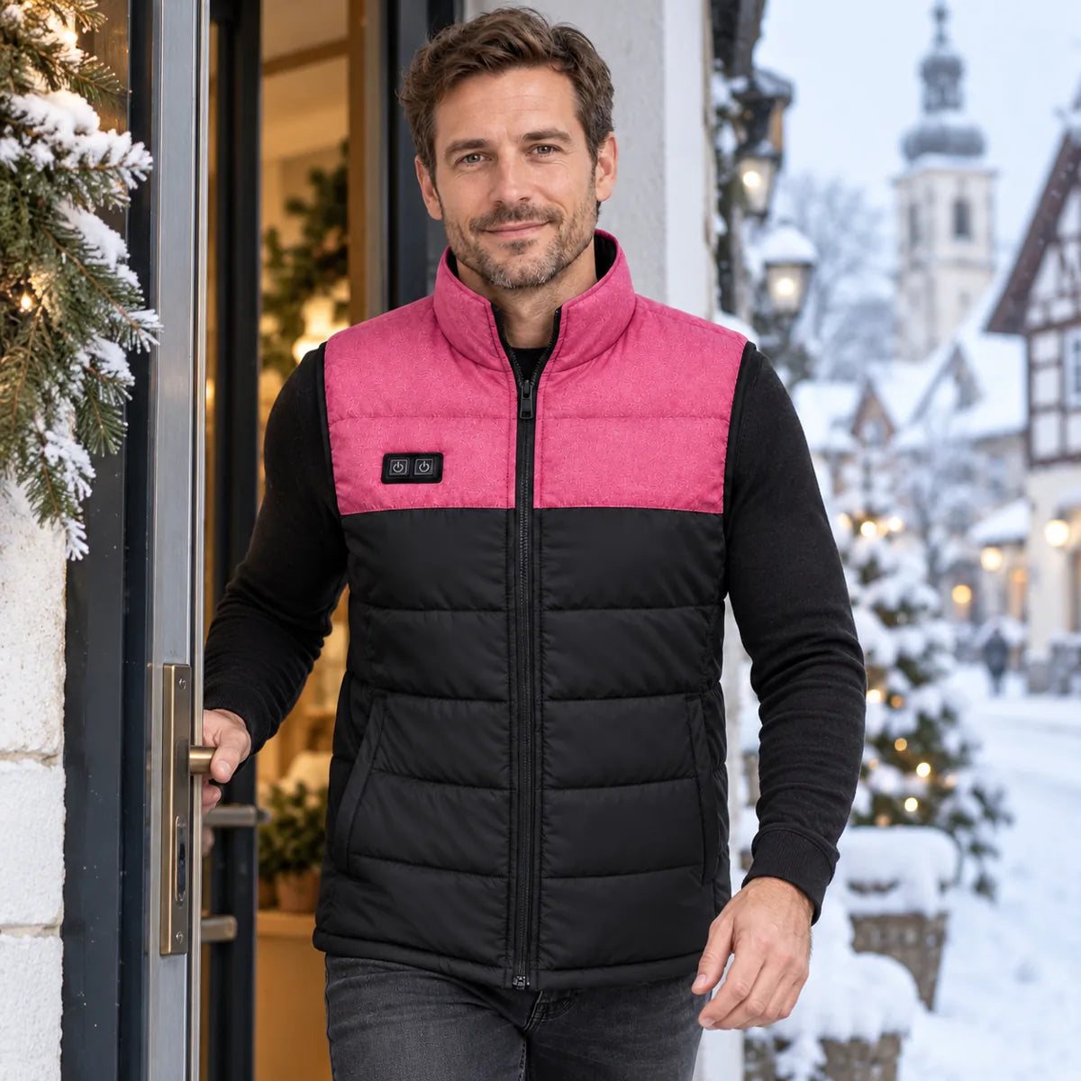 PyreFit Rundor – Beheizbare Unisex-Steppweste