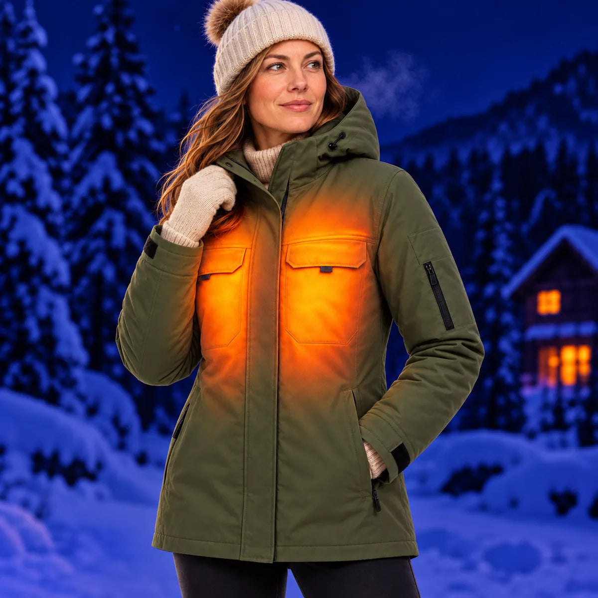 PyreFit Terrano – Beheizbarer Damenparka