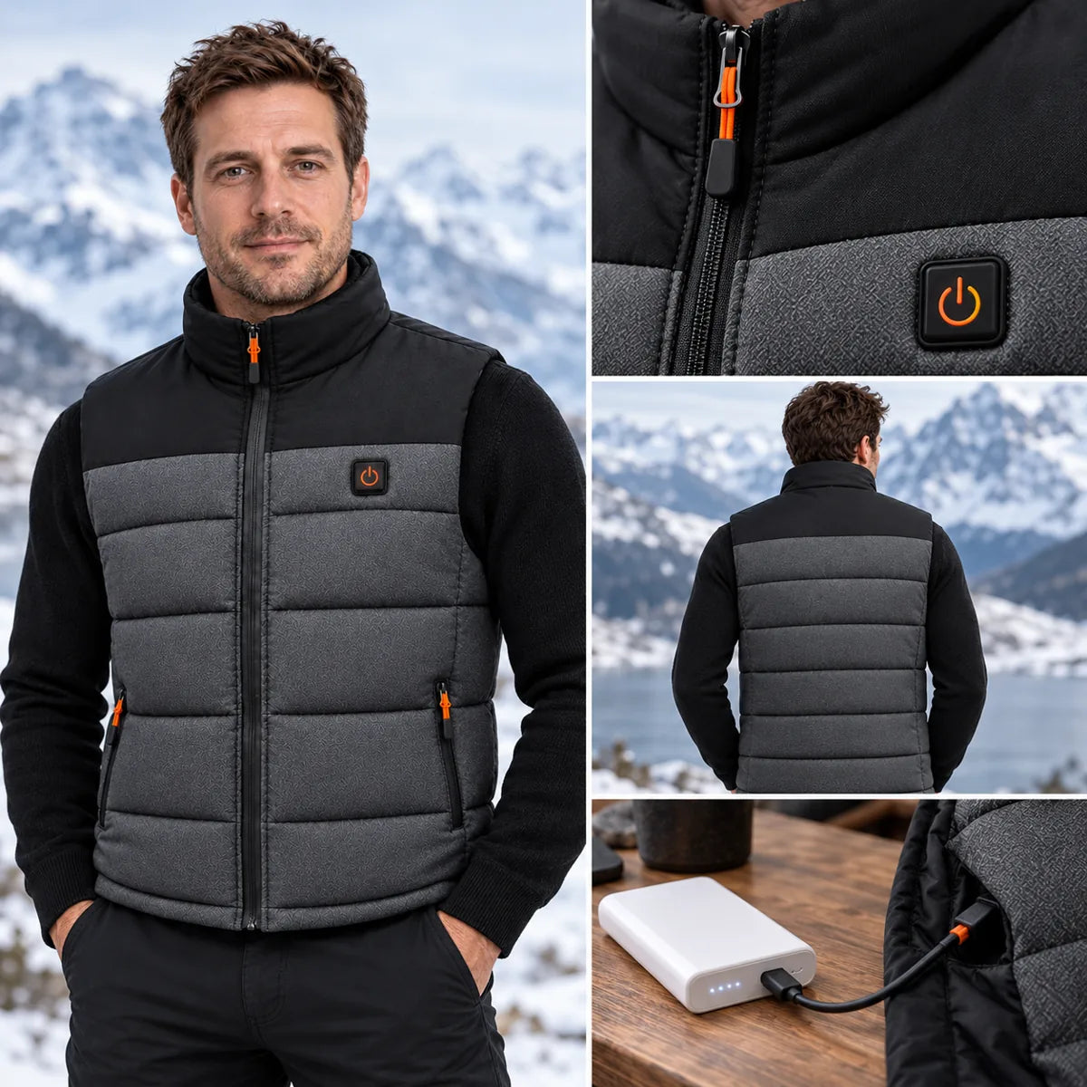 PyreFit Trailon – Beheizbare Unisex-Weste