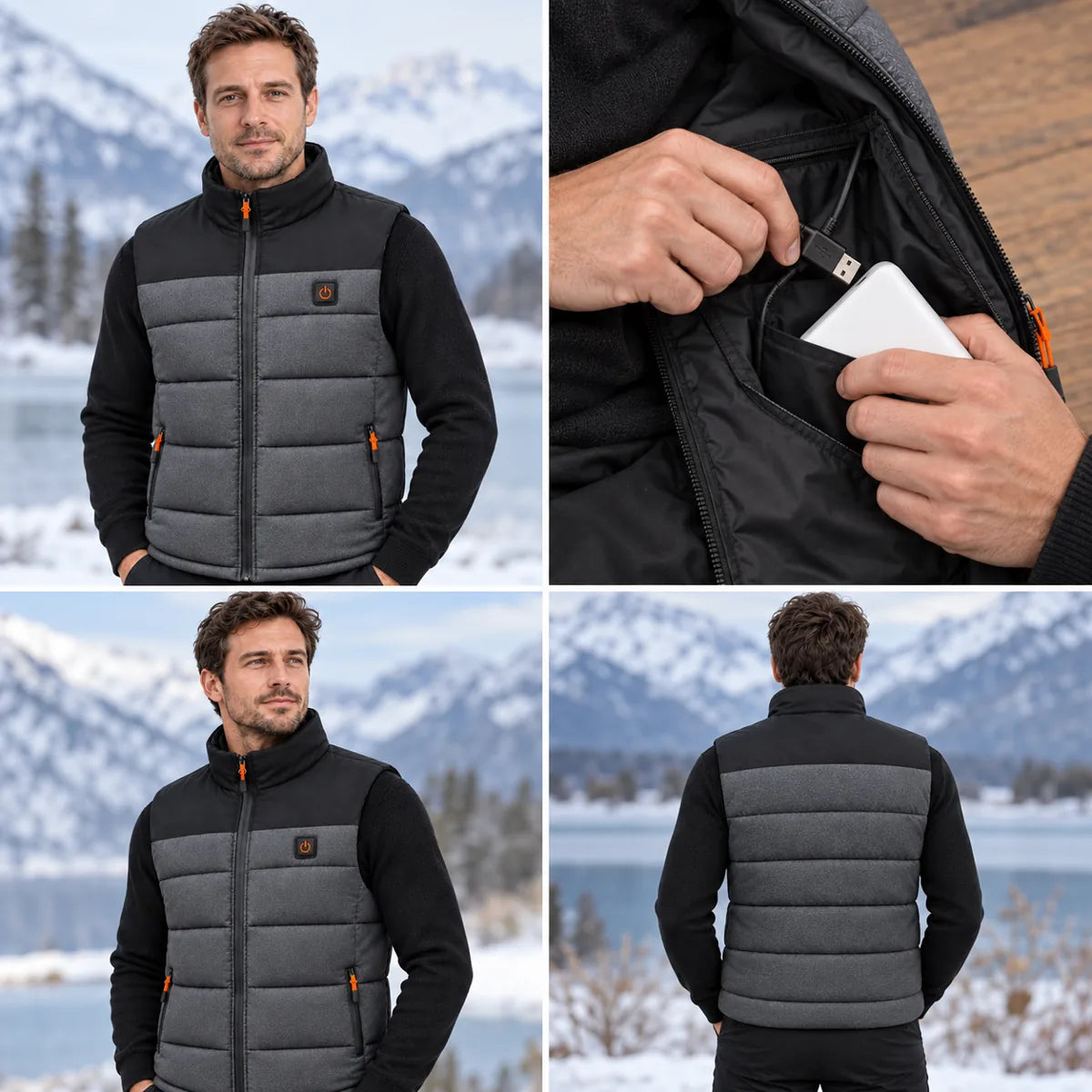 PyreFit Trailon – Beheizbare Unisex-Weste